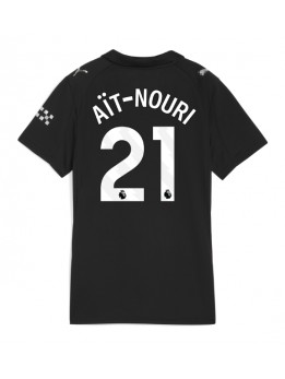Manchester City Rayan Ait-Nouri #21 Replika Borta Kläder Dam 2025-26 Kortärmad